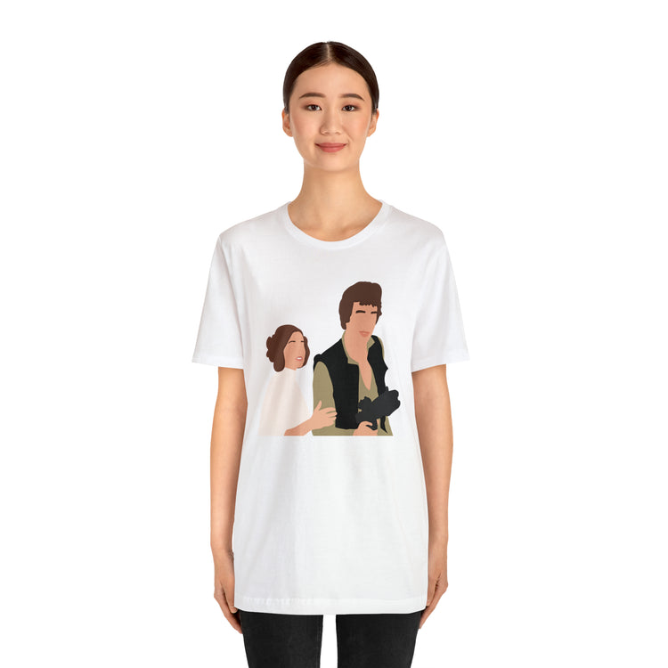 Princess Leia, Han Solo Tee - Fandom-Made