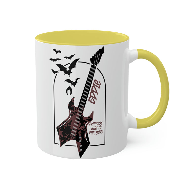 Eddie Munson Guitar Colorful Mug - Fandom-Made