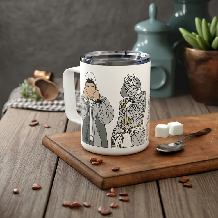 Moon Knight Faces Insulated Mug - Fandom-Made