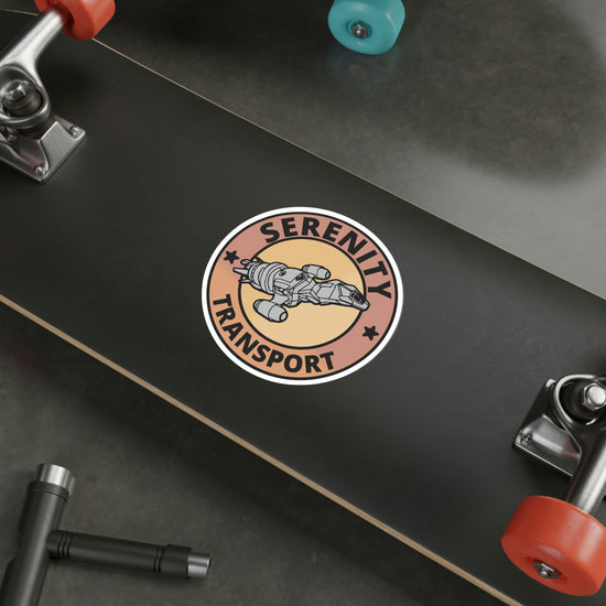 Serenity Transport Die-Cut Sticker - Fandom-Made