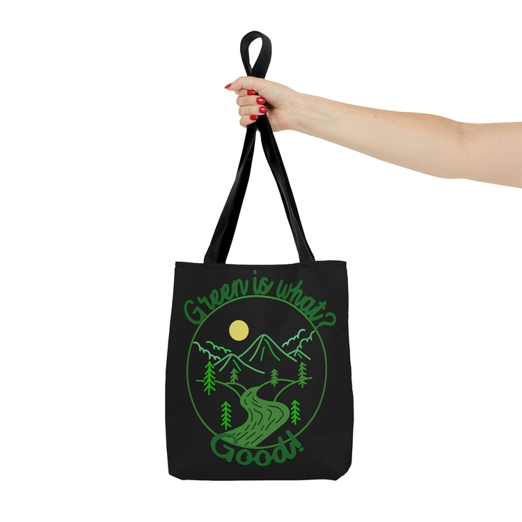 Green is Good Tote Bag - Fandom-Made