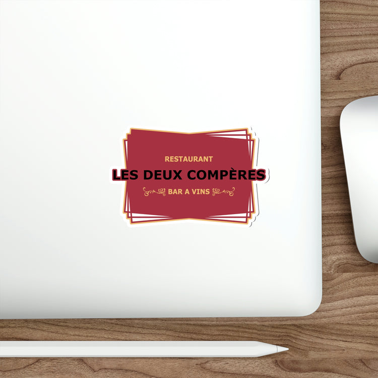 Les Deux Compéres Die-Cut Sticker - Fandom-Made