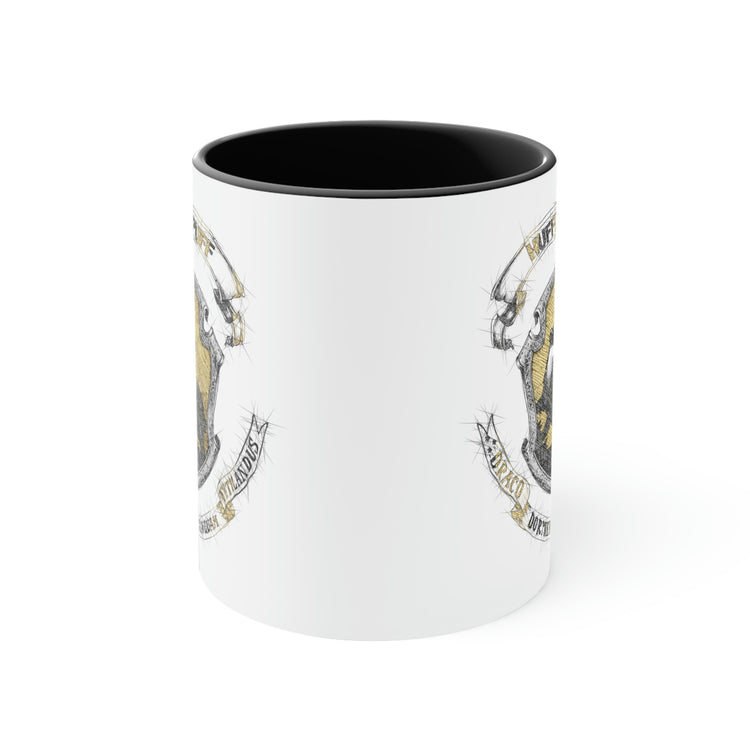 Hufflepuff Drawing Accent Coffee Mug - Fandom-Made