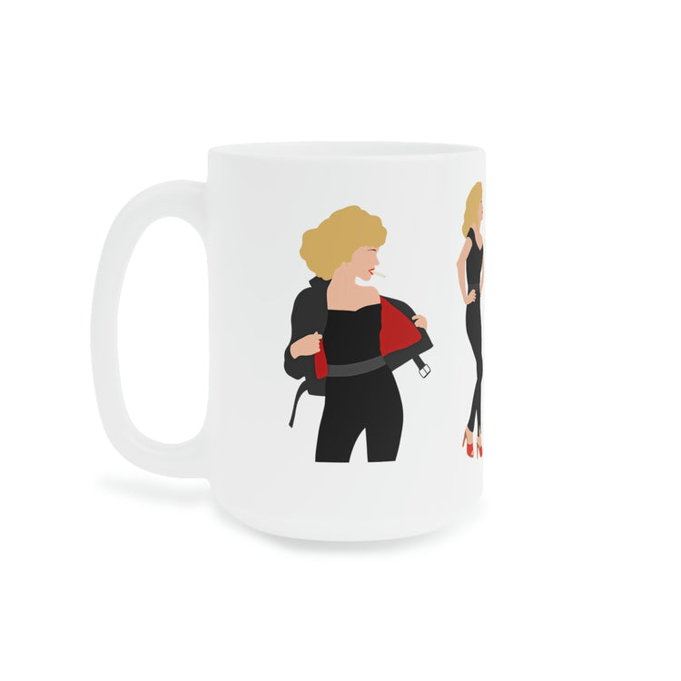 Sandy & Danny Dancing Mugs - Fandom-Made