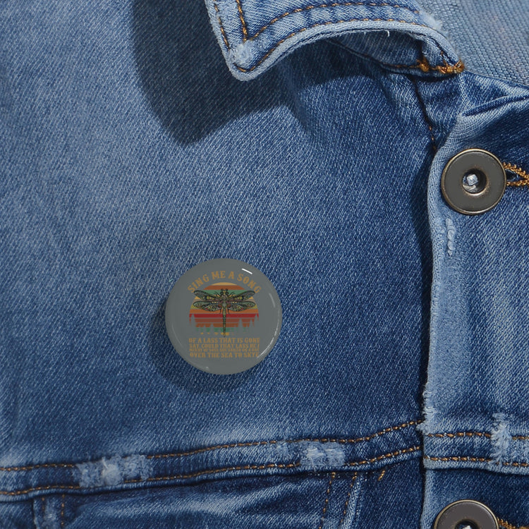 Skye Song Lyrics Retro Pin - Fandom-Made