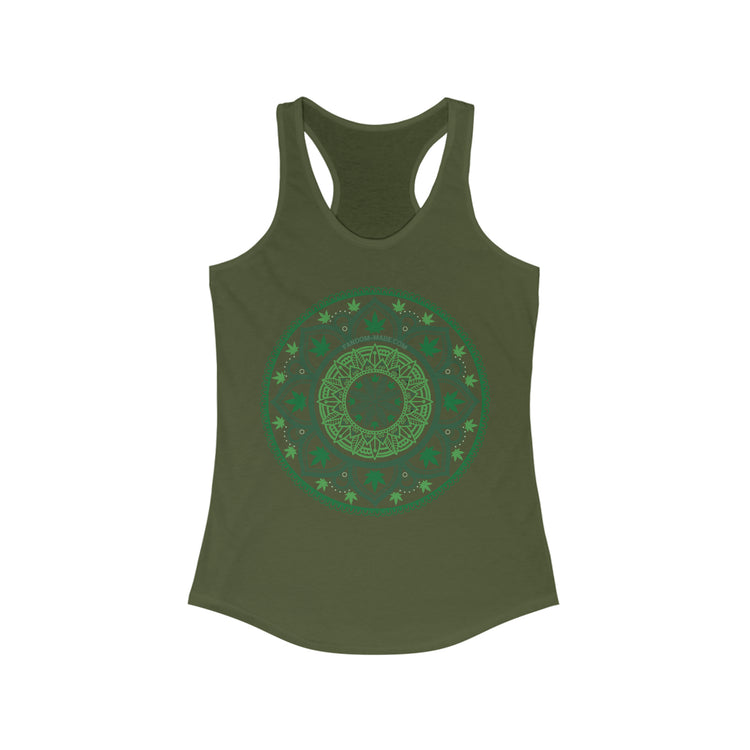 Weed Mandala Women's Tank - Fandom-Made