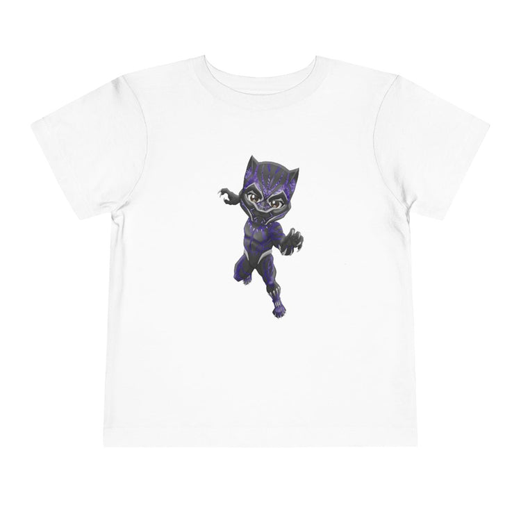 Black Panther Toddler Short Sleeve Tee - Fandom-Made