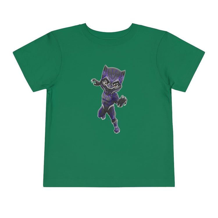 Black Panther Toddler Short Sleeve Tee - Fandom-Made