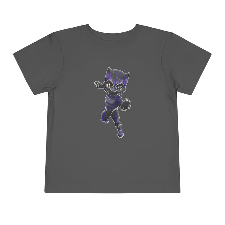 Black Panther Toddler Short Sleeve Tee - Fandom-Made