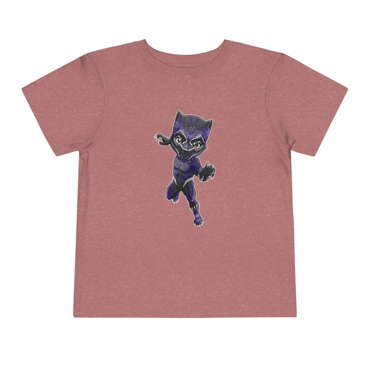 Black Panther Toddler Short Sleeve Tee - Fandom-Made