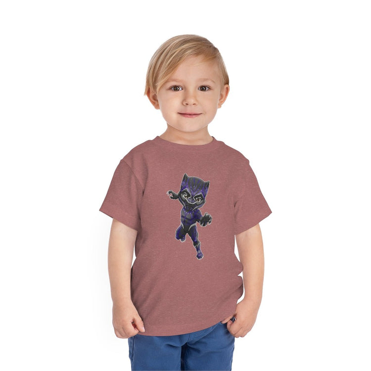 Black Panther Toddler Short Sleeve Tee - Fandom-Made