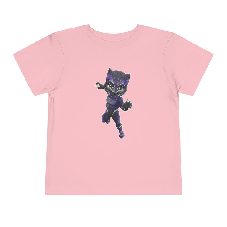 Black Panther Toddler Short Sleeve Tee - Fandom-Made