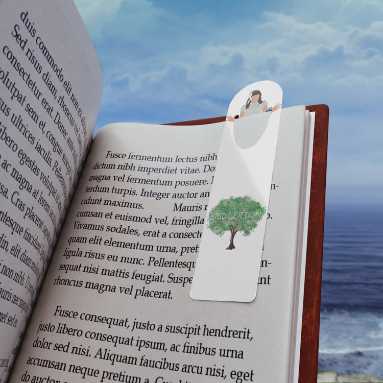 Bridgerton-Inspired Bookmark - Eloise (Hands Up) - Fandom-Made