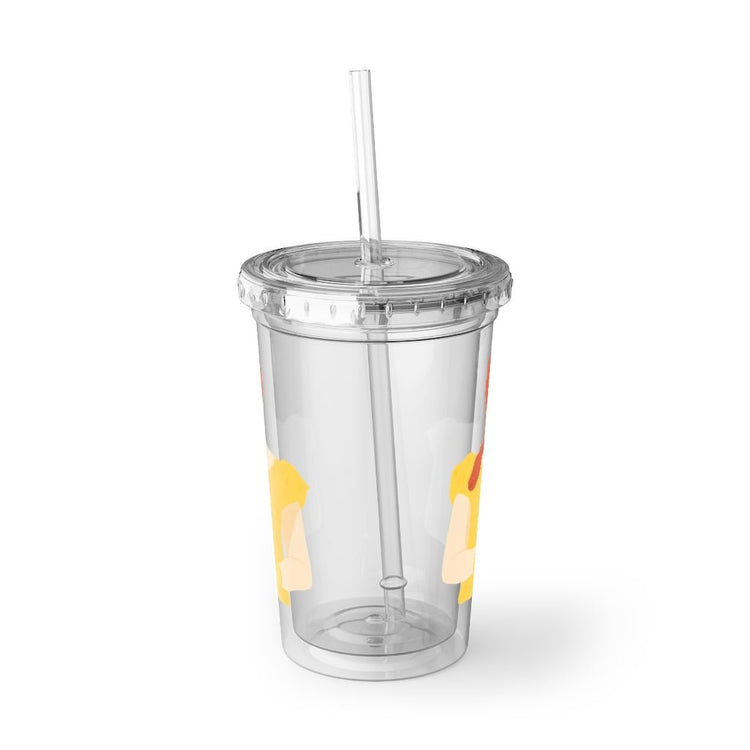 Bridgerton Suave Acrylic Cup - Penelope (yellow) - Fandom-Made