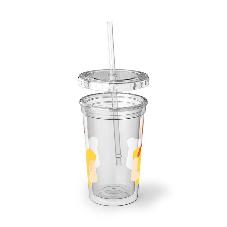 Bridgerton Suave Acrylic Cup - Penelope (yellow) - Fandom-Made