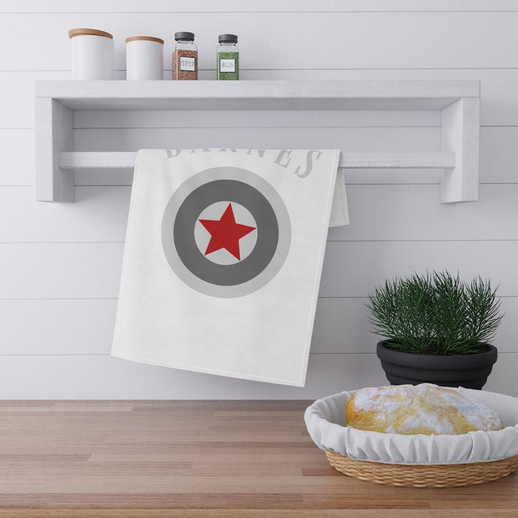 Bucky Barnes - Shield - Kitchen Towel - Fandom-Made
