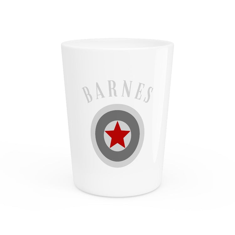 Bucky Barnes - Shield - Shot Glass - Fandom-Made