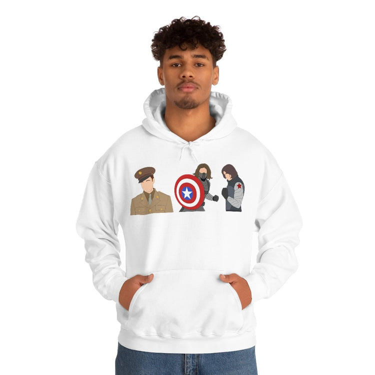 Bucky Barnes, Winter Soldier Hoodie - Fandom-Made
