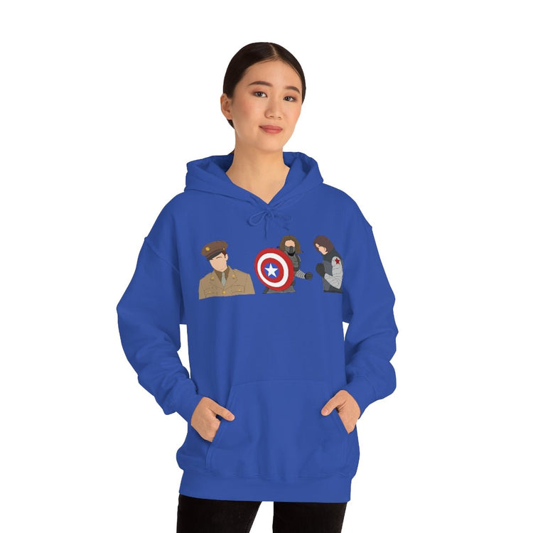 Bucky Barnes, Winter Soldier Hoodie - Fandom-Made