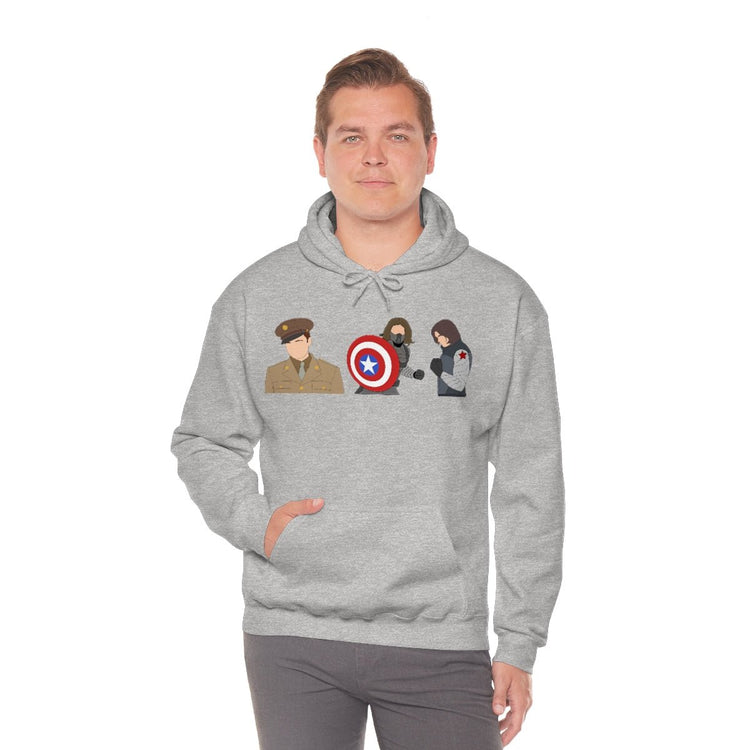 Bucky Barnes, Winter Soldier Hoodie - Fandom-Made