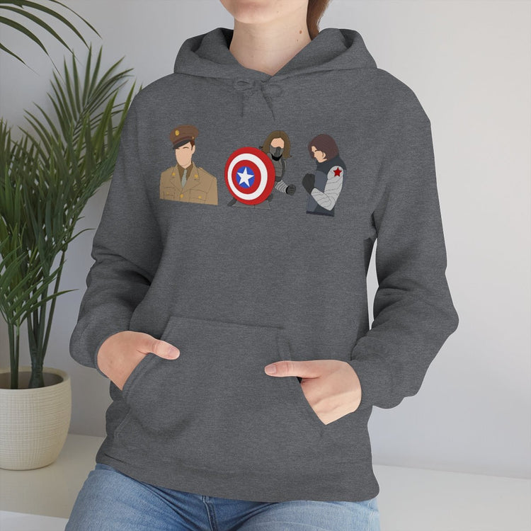 Bucky Barnes, Winter Soldier Hoodie - Fandom-Made