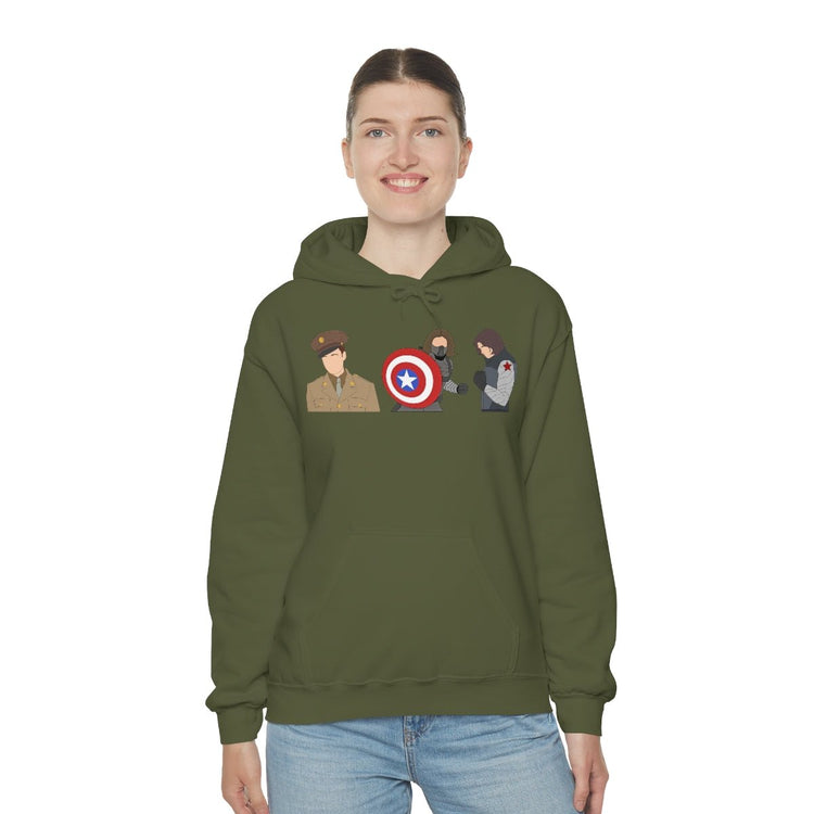 Bucky Barnes, Winter Soldier Hoodie - Fandom-Made