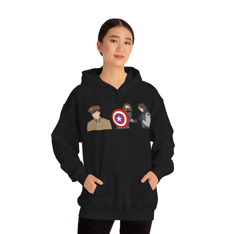 Bucky Barnes, Winter Soldier Hoodie - Fandom-Made