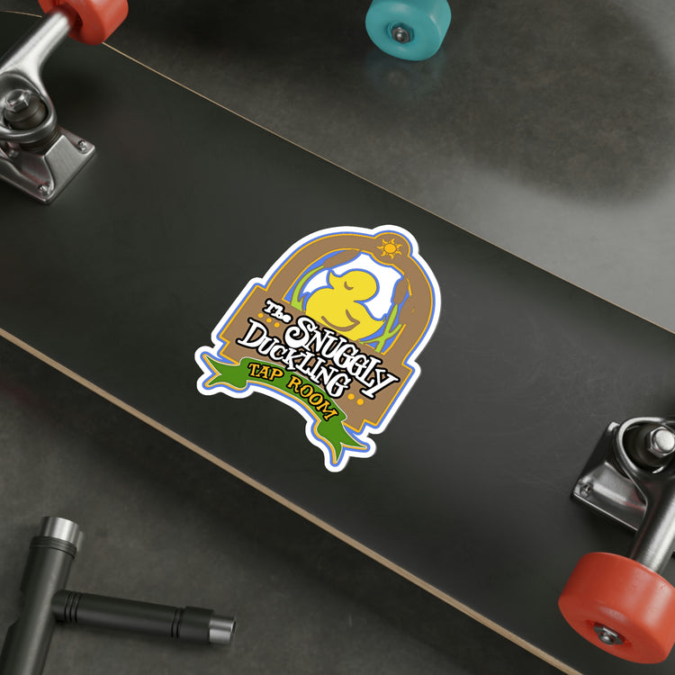 Snuggly Duckling Die-Cut Sticker - Fandom-Made