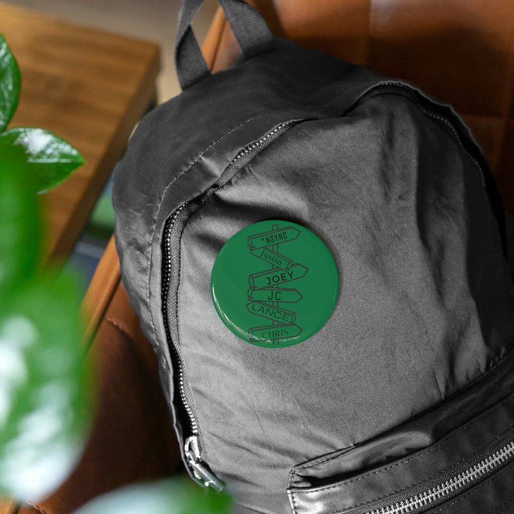 *NSync Names Pin - Fandom-Made