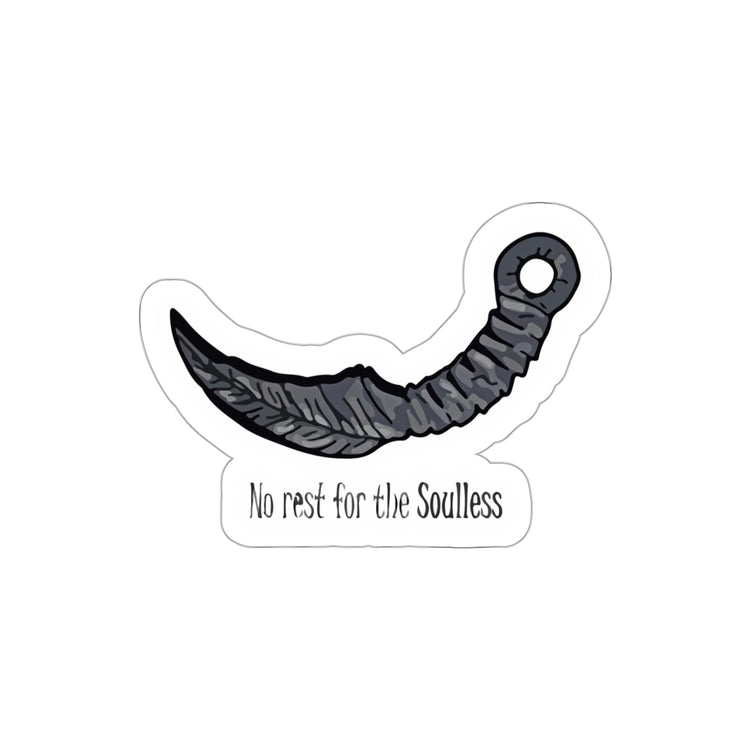 No Rest For The Soulless Stickers - Fandom-Made