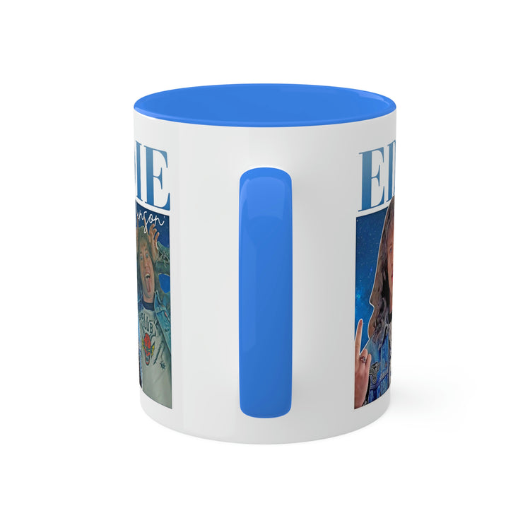 Eddie Munson Collage Mug, 11oz - Fandom-Made