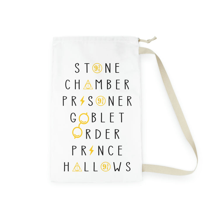 Harry Potter Books Laundry Bag - Fandom-Made