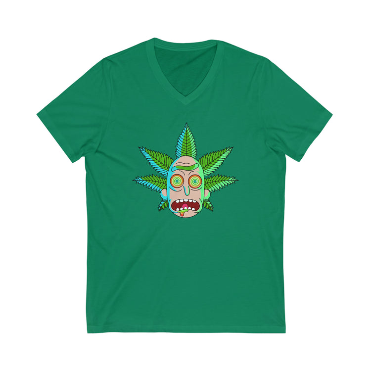Rick Sanchez V-Neck Tee - Fandom-Made