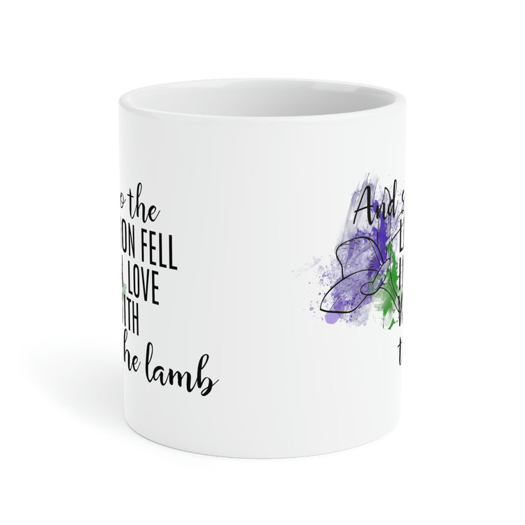Lion and Lamb Mugs - Fandom-Made