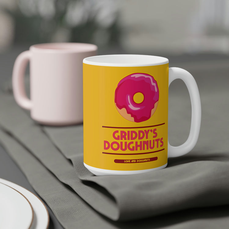 Griddy's Doughnuts Mugs - Fandom-Made