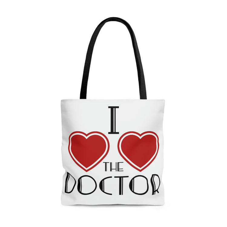 I Love Love The Doctor Tote Bag - Fandom-Made