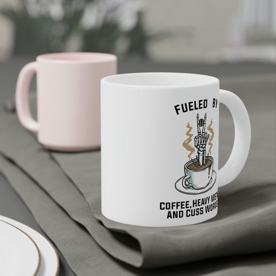 Fueled By Coffee Mug - Fandom-Made