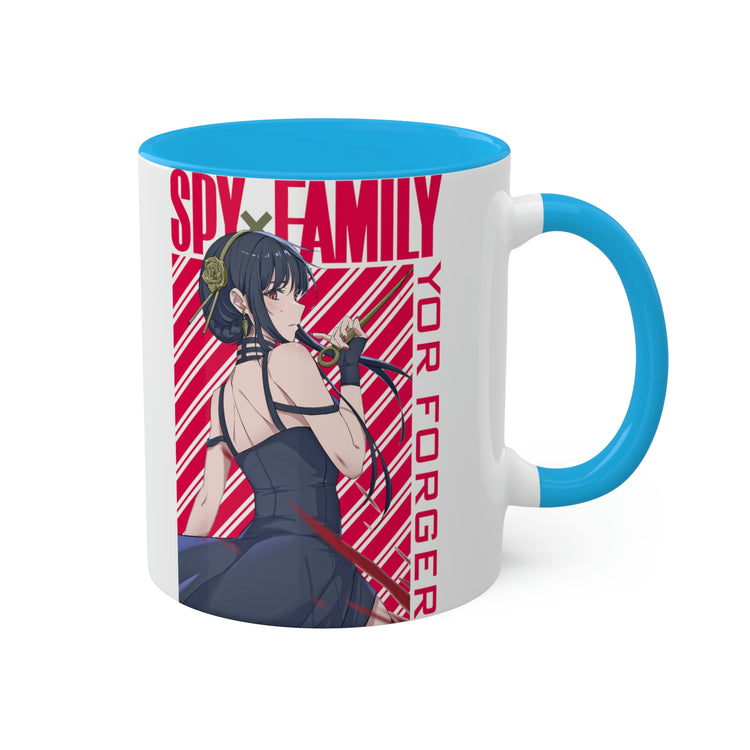 Yor Forger Colorful Mug 11oz - Fandom-Made