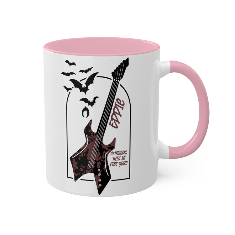 Eddie Munson Guitar Colorful Mug - Fandom-Made