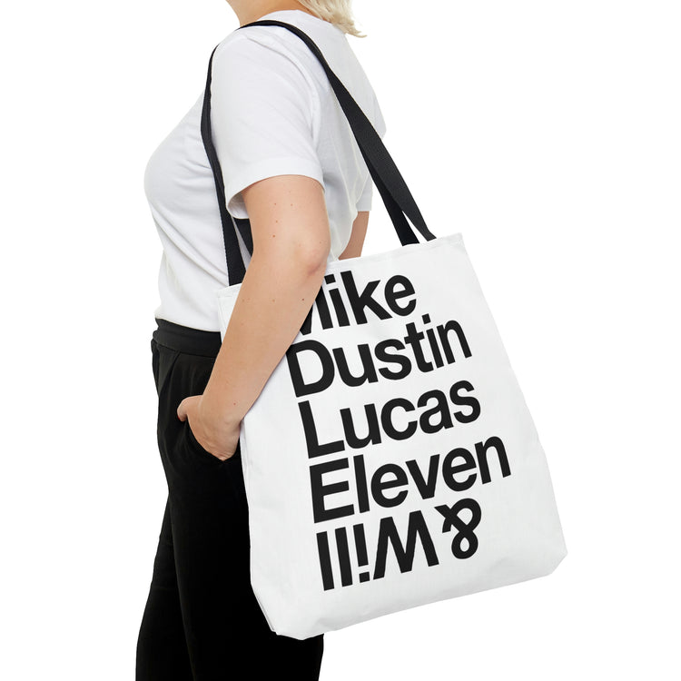 Stranger Things Names Tote Bag - Fandom-Made