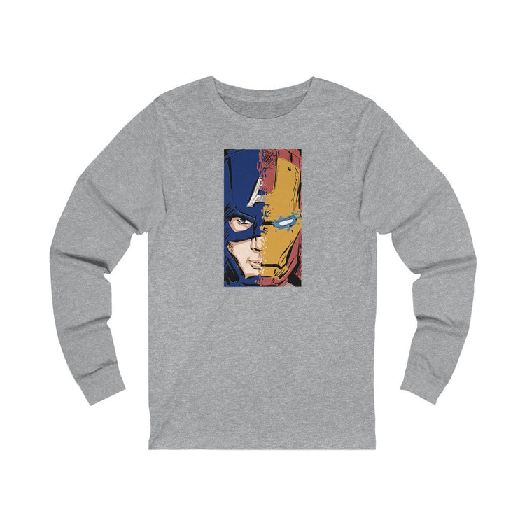 Captain Ironman Long Sleeve Tee - Fandom-Made