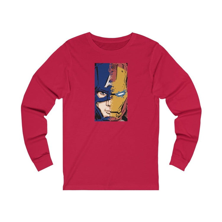 Captain Ironman Long Sleeve Tee - Fandom-Made