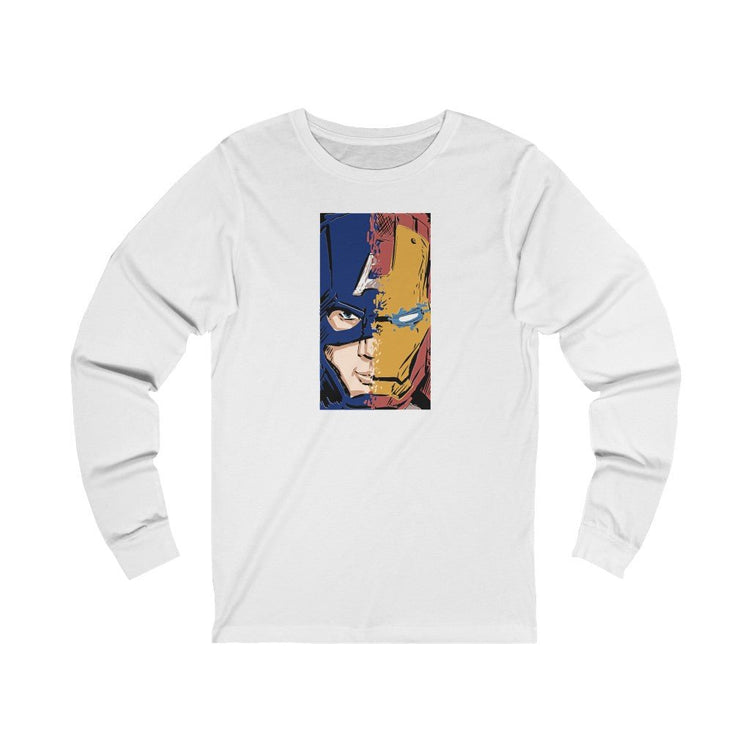 Captain Ironman Long Sleeve Tee - Fandom-Made