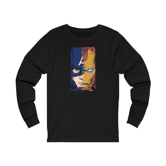 Captain Ironman Long Sleeve Tee - Fandom-Made