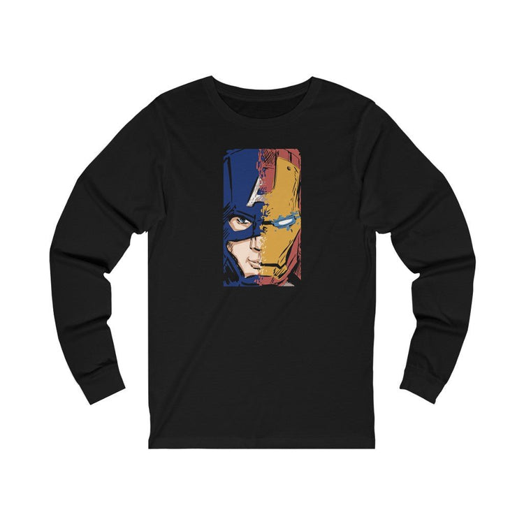Captain Ironman Long Sleeve Tee - Fandom-Made