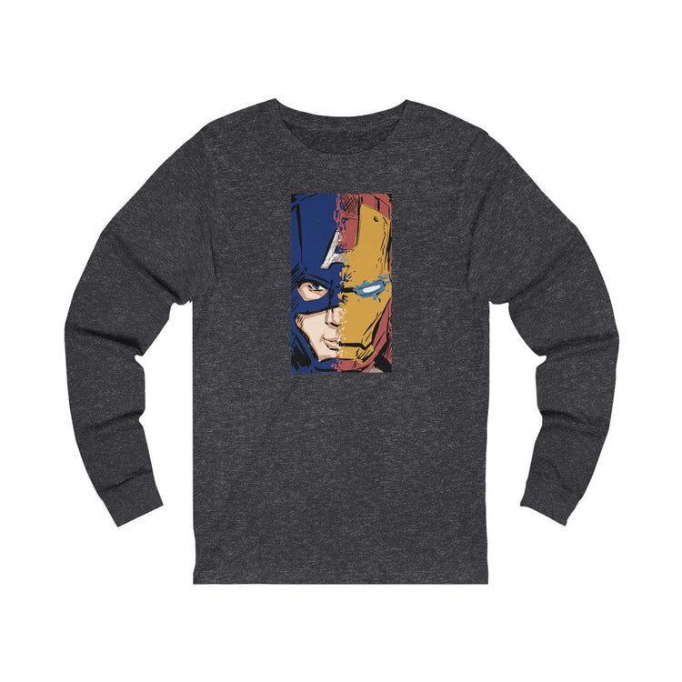 Captain Ironman Long Sleeve Tee - Fandom-Made