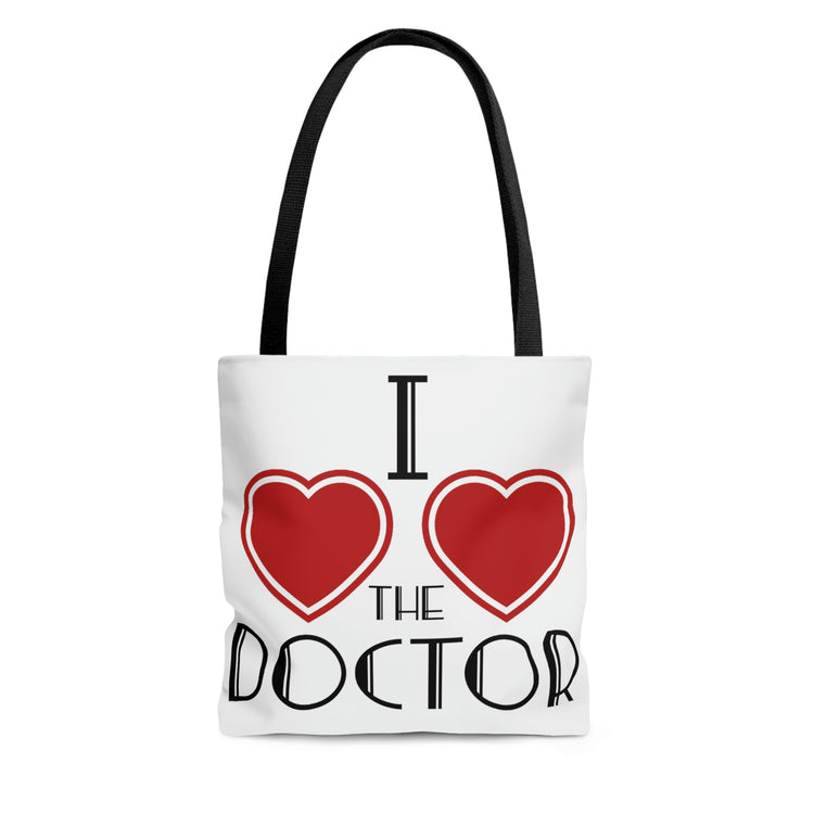 I Love Love The Doctor Tote Bag - Fandom-Made