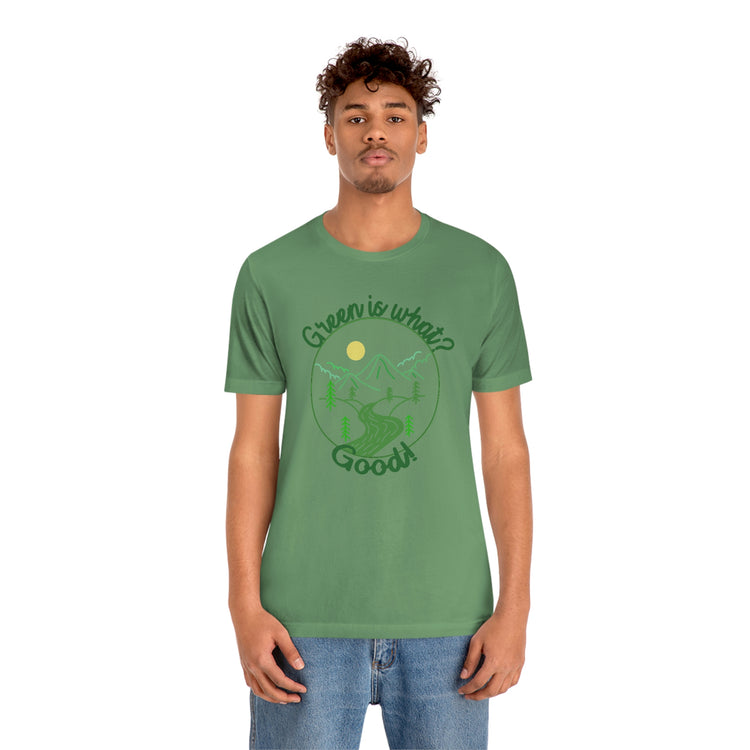 Green is Good Short Sleeve Tee - Fandom-Made