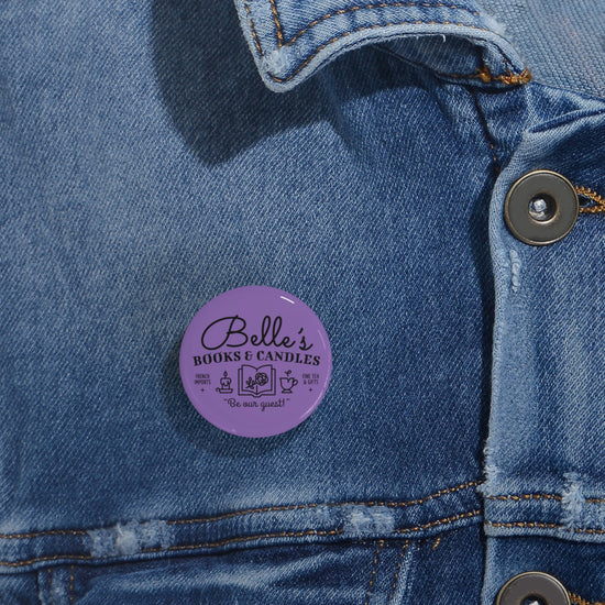 Belle's Books and Candles Pin - Fandom-Made