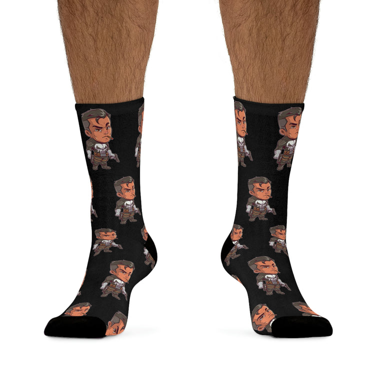 The Punisher, Small Stars Socks - Fandom-Made